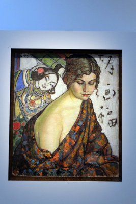 Portrait de femme (1916-1917) - Konrad Mägi - Musée d'Art d'Estonie, Tallinn - 5521