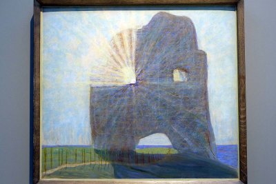 Le Passé (1907) - Mikalojus Konstantinas Ciurlionis - Musée national des Beaux-Arts Ciurlionis, Kaunas, Lituanie - 5544