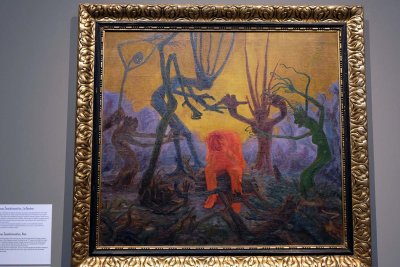 La Douleur (1906) - Antanas Zmuidzinavicius - Musée d'art de Lituanie, Vilnius - 5554