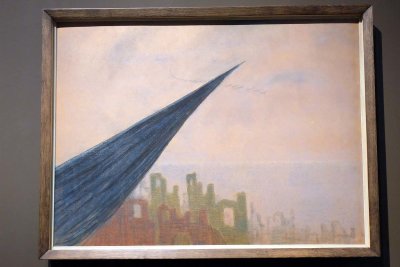 Douleur (1906-1907) - Mikalojus Konstantinas Ciurlionis - Musée national des Beaux-Arts Ciurlionis, Kaunas, Lituanie - 5576