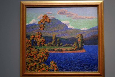 Paysage de Norvège (1908-1910) - Konrad Mägi - Musée d'Art d'Estonie, Tallinn - 5614