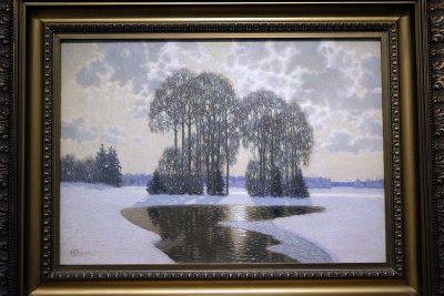 Hiver (1908) - Vilhelms Purvitis - Musée national des Beaux-Arts de Lettonie, Riga - 5650