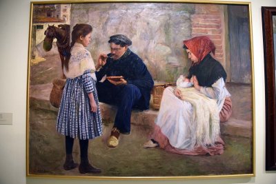 The Worker's Dinner (1911) - Francesc Sardà - 1225
