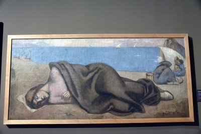 Girl Asleep on the Beach (1914) - Juli González - 1312