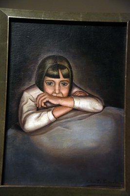 Girl. Portrait of Conchita (1929) - Angeles Santos Torroella - 1359