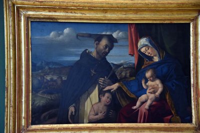 Madonna con il Bambino e san Pietro martiro (1503) - Lorenzo Lotto - 2719