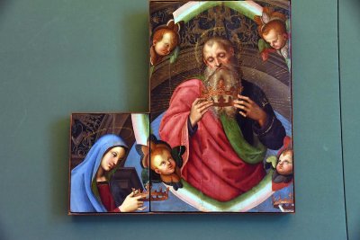 L'Eterno Padre e la Vergine (1501) - Raffaello Sanzio & Evangelista di Pian di Meleto - 2743