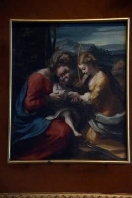 Sposalizio mistico di santa Caterina (1520) - il Correggio - 2802