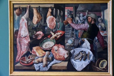 Bottega del Macellaio (1568) - Joachim Beuckelaer - 2895