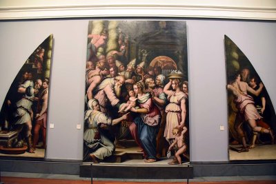 Cena in casa del Fariseo; Presentazione al tempio (1545) - Giorgio Vasari - 3360