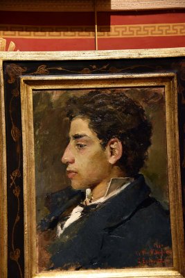 Portrait of the Painter Vincenzo Migliaro (1876) - Gaetano Esposito - 3679