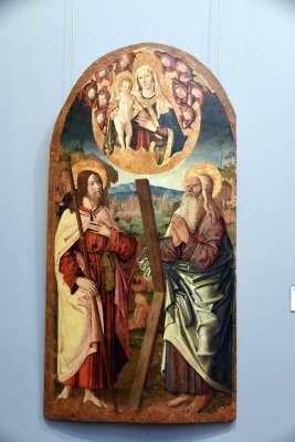 Madonna e sainti (ca 1500) - Pietro Befulco e bottega - 3448