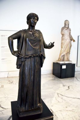 Dancer/Danaid - Square peristyle - Villa of the Papyri, Herculaneum - 3856