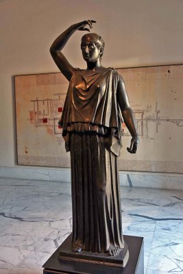 Dancer/Danaid - Square peristyle - Villa of the Papyri, Herculaneum - 3866