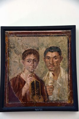 Terentius Neo and his wife - House of Terentius Neo. Pompeii - 3935