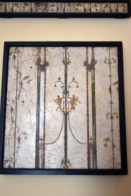Decoration, right side of the entrance wall, summer triclinium 12 - Villa di Arianna. Stabiae - 3959