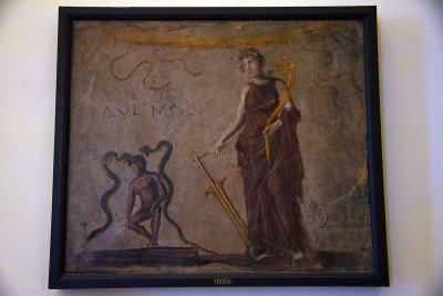Iside-Fortuna e Arpocrate - Pompeii - 3965