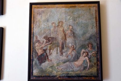 Epifania di Dioniso - House of the Colored Capitals - Pompeii - 3996