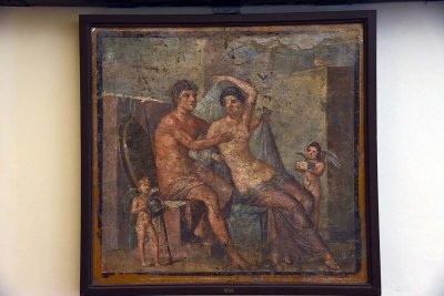 Ares and Aphrodite - Casa di Meleagro - Pompeii - 4031