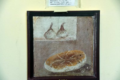 Natura Morta, pane e fichi - Pompeii - 4223