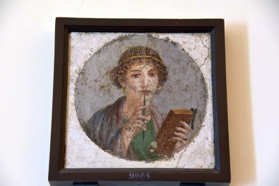 La cosiddetta Saffo - Pompeii - 4232