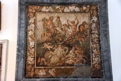 Poseidone e Anfitrite su carro nuziale -Casa del Granduca di Toscana - Pompeii - 4285