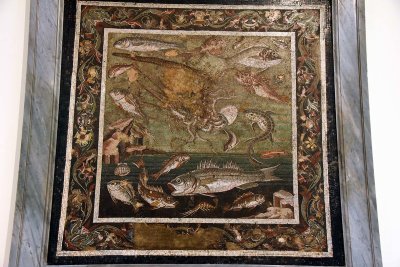 Marina con pesci - Casa del Fauno - Pompeii - 4319