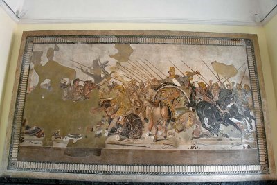 Battle between Alexander and Darius - Casa del Fauno - Pompeii - 4335