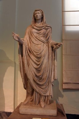 Portrait of the younger Octavia, sister of Augustus, so-called Sybil - Beginning of the 1st c. AD - 4419