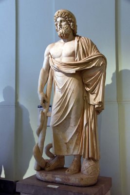 Ascipius (Giustini type) - Late 2nd c. AD reworking of a Greek original of the beginning of the 4th c. BC - 4422