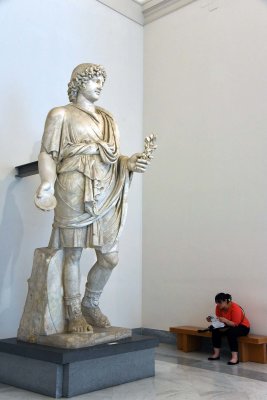 The so-called Farnese Lar - Roman creation, 2nd c. AD - 4431
