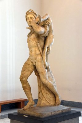 Warrior with child, Achilles and Treitus - Roman creation, end 2nd c. - early 3rd c. AD - 4434