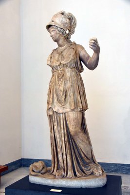 Minerva - Roman creation, 2nd c. AD, from a Greek original of classic period - 4437