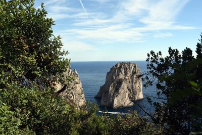 Faraglioni di Capri seen from Pizzolungo trail - 6162