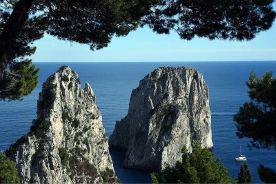 Faraglioni di Capri seen from Pizzolungo trail - 6167