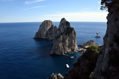 Faraglioni di Capri seen from Pizzolungo trail - 6186