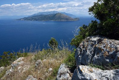 Sorrento peninsula view from Villa Jovis - 6545