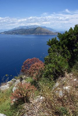 Sorrento peninsula view from Villa Jovis - 6554