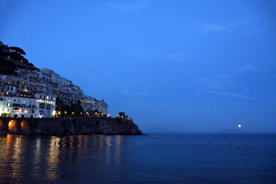Full moon in Amalfi - 8297