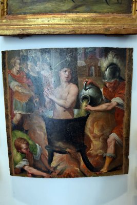 The Martyrdom of St John the Evangelist (second half 16th c.) - Collaboratore di Giovanni de Mio - 9618