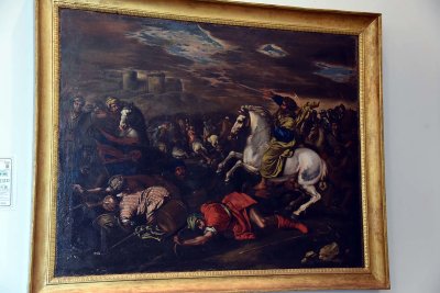 St Jack's Apparition in the Battle Against the Moors (first half 17th c.) - Andrea de Lione - 9649