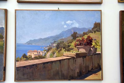 Mid-day in the Villa Manzo (1930s) - Olga Schiavone - 9711