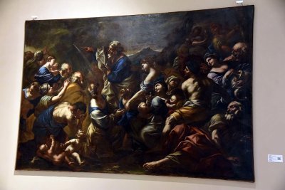Moses Makes Water Spring from the Rock (1680-1685) - G.B.Beinaschi - Salerno Cathedral - Sanchez de Luna Legacy - 0307