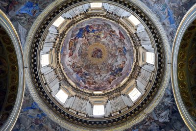 Frescoes of the Dome (17th c.) - Domenichino - 0354