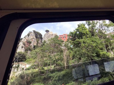 on the funicular, Capri - 5235