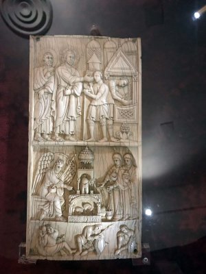 Salerno medieval ivory, 11th-13th cent. - 6549