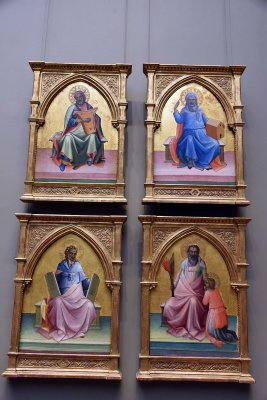 Noah and David, Moses and Abraham (1408-1410) - Lorenzo Monaco - 0923