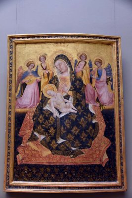 Madonna and Child with Angels (1420) - Pietro di Domenico da Montepulciano - 0935