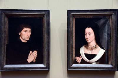 Tommaso di Folco Portinari & Marina Portinari/Maria Maddalena Baroncelli (ca 1470) - Hans Memling - 0981