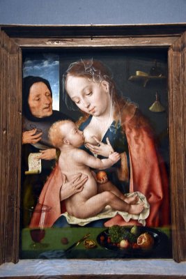 the Holy Family (1512-13) - Joos van Cleve - 1029
